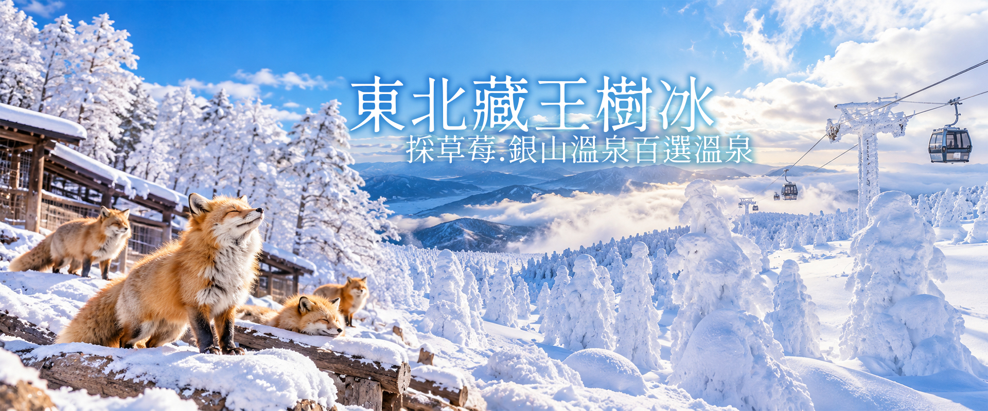東北藏王樹冰